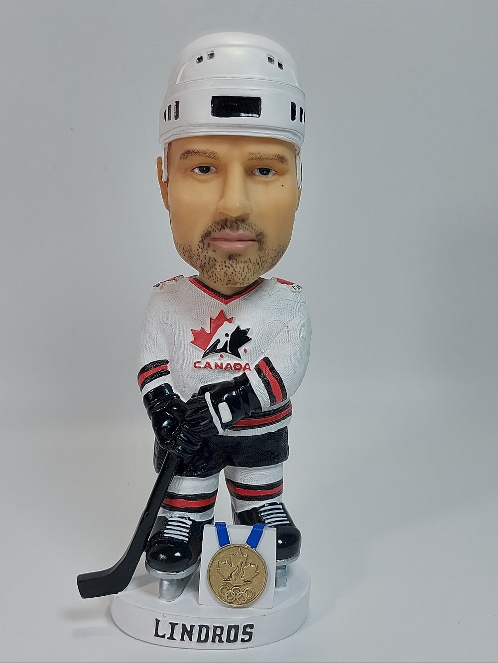 Eric Lindros Team Canada 2002 Olympics NHL Bobblehead Bobble Dobbles Hockey